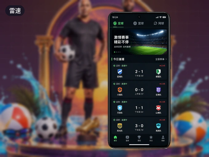 雷速 APP，精彩赛事触手可得
